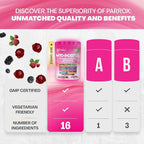 Myo-Inositol & D-Chiro Inositol Gummies with Berberine, Vitamins D3+K2, B12, Folate, Zinc, Magnesium, Ashwagandha, Chasteberry, Bioperine, DIM - 16 in 1 Supplement - Mixed Berry Flavor - 90 Gummies