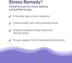 PURE SYNERGY Stress Remedy | Soothing Supplement with Ashwagandha | Organic Adaptogen Support from Rhodiola, Lemon Balm, and Holy Basil | for Stress Relief, Adrenal Health, and Mood (60 Capsules)