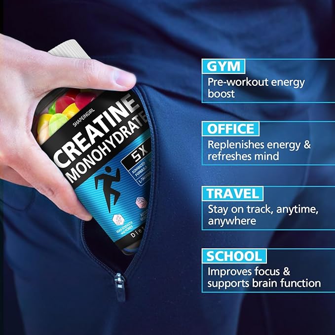 Creatine Gummies for Women and Men