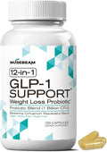 musebeam Probiotic Weight Loss Support Supplement - Natural GLP1 Support Appetite Suppressant Metabolism Booster with Berberine for Women Men - GLP1 Support Helps Control Hunger Cravings & Fat Burn