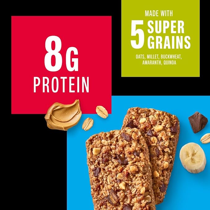 KIND PB Banana Dark Choc Protein Breakfast Bar 6 Count, 10.58 OZ