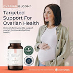 Ovarian Bloom - Doctor Formulated Fertility Supplement for Women - Hormone Balance, Egg Cell Health, Reproductive Wellness - 40:1 Myo-Inositol & D-Chiro Inositol - 30 Day Supply