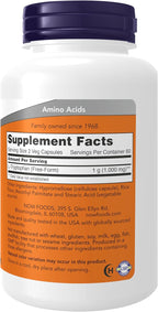 NOW Foods Supplements, L-Tryptophan 500 mg, Encourages Positive Mood*, Supports Relaxation*, 120 Veg Capsules
