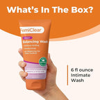 FemiClear Soothing Daily Feminine Wash - Feminine Care Wash for Itching & Irritated Skin, Feminine Hygiene Products, Essentials for Vaginal Health, PH Balance for Women (6FL oz)