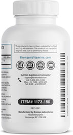 Bronson Melatonin 12mg Fast Dissolve Nighttime Sleep Aid Support & Relaxation Support, 180 Peppermint Vegetarian Lozenges