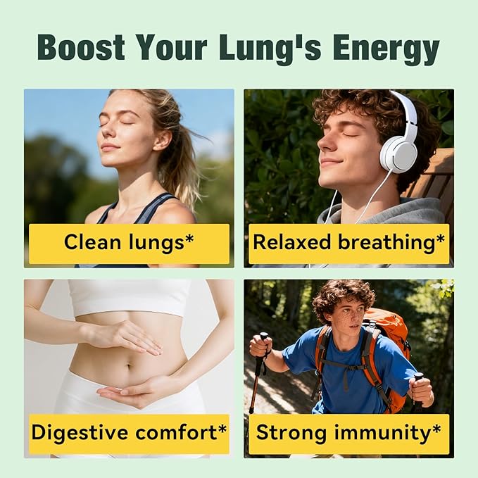Mullein Gummies for Lungs - 2000mg Mullein Leaf Extract for Lung Detox for Smokers, Cleanse, Respiratory, Digestive & Immune Support - Pear Flavor, 60 Gummies