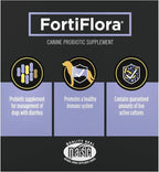 Purina Pro Plan Veterinary Supplements FortiFlora Daily Probiotics for Dogs, Helps Digestive Gut Health and Diarrhea - 30 ct. Box