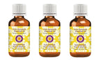 Deve Herbes Pure Geranium Essential Oil (Pelargonium graveolens) Steam Distilled (Pack of Three) 100ml X 3 (10oz)