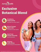 Probiotics and Prebiotics for Women pH Balance & Digestion - 60 Billion Vaginal Probiotic with Cranberry & D-Mannose for Gut, Urinary, Immune Health, Vegan & Non-GMO | 180 Capsules