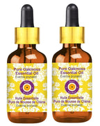 Deve Herbes Pure Oakmoss Essential Oil (Evernia prunastri) with Glass Dropper Steam Distilled (Pack of Two) 100ml X 2 (6.76 oz)