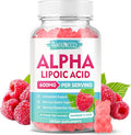 MEENCCD Alpha Lipoic Acid Gummies 600mg - ALA Supplement for Antioxidant Support, Vegan, Sugar-Free, Raspberry Flavor, 60 Count