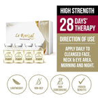 LABO Nutrition Le Revital Concentrated Nano Placenta Extract Serum Essence from Japan – Hydrating, Glowy, Moisturizing for Face Wrinkles, Dull Skin, Tone, Soothing & Skin Barrier Strength | 4 Vials