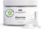 Premium Glycine Powder 250g | Amino Acids Supplement for Post Workout Muscle Recovery, Digestion, Sleep Aid + More - Vegan, Additive-Free, Third-Party Tested | Centenarius Nutrition