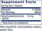 Life Extension N-Acetyl-L-Cysteine (NAC), Immune, Respiratory & DHEA 25 mg – Supplement for Hormone Balance, Immune Support, Sexual Health, Bone & Cardiovascular Health