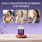 ABYSSUS Magnesium Complex Gummies for Women, Stress & Relaxation Support & Daily Well-Being with 12-in-1 Magnesium & Ashwagandha L-Theanine, 60 Gummies