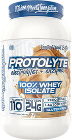 VMI Sports | ProtoLyte Whey Isolate Protein Powder | Low Calorie Whey for Weight Loss and Muscle Gain | Digestive Enzymes | Non-GMO (1.6 lb, Vanilla Peanut Butter)