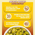 Where You Bean Edamame Beans Snack (Thai Lime Chili) - Crunchy and Dry Roasted Edamame Beans - High Protein Snacks, Keto and Vegan Healthy Snacks for Adults & Low Carb Asian Snack 3oz (Pack of 4)