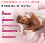 Cortisol Supplement for Women, 17-in-1 Hormone Harmony for Women, Cortisol Reducer with Ashwagandha, Rhodiola Rosea, Magnesium Glycinate, Omega-3, for Mood, Focus, Sleep Support, 60 Capsules