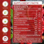 Magnesium Glycinate Gummies - 400mg Magnesium Glycinate Gummy with Vitamin D, B6, and CoQ10, Magnesium Supplement for Relaxation and Cognition, Sugar Free - 60 Raspberry Gummies (3 Pack)