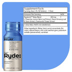Ryde: Discovery Pack | Energize, Focus & Relax Shots | Green Tea Caffeine, Taurine, Ginseng, B Vitamins, L-Theanine, Lemon Balm, Chamomile | 0 Calories, 0 Sugar | Variety Pack – Try Them All (6 Pack)