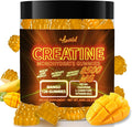 Creatine Monohydrate Gummies Complex 8500 MG for Men & Women, Creatine Monohydrate Supplement for Muscle Growth, Strength & Energy Support, Pre Workout Gummies 120 Count Mango Flavor