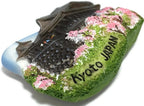 WitnyStore Tiny 2¾" Kiyomizu Dera Temple Kyoto Japan Magnet - Miniature Hand Made Resin 3D Asia Landmark Tourist Attractions Decorative Refrigerator Fridge Magnets Décor Collectible Souvenirs Gifts
