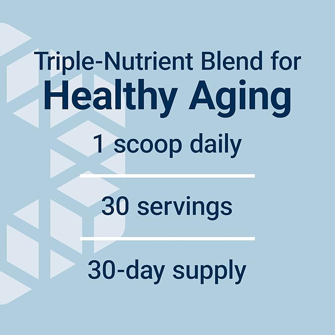 Life Extension Healthy Aging Powder, Healthy Aging Supplement, Heart Health, Brain Health, Exercise Performance, Taurine, Lithium, spermidine, Powder Blend, Non-GMO, Vegetarian, 30 Servings