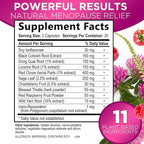 Menopause Supplements for Women - Complete Menopause Relief with Dong Quai & Black Cohosh - For Natural, Mild Hot Flash & Night Sweats - Hormone, Energy & Balance Support, Bottled in USA - 60 Capsules