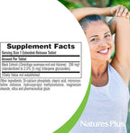 NaturesPlus Herbal Actives Black Cohosh - 30 Tablets - Nutritional Support for Well-Being During Menopause - Vegetarian, Gluten Free - 30 Servings