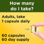 Nature Made Ashwagandha Capsules 125mg for Stress Support, Ashwagandha Supplements, 60 Capsules, 60 Day Supply