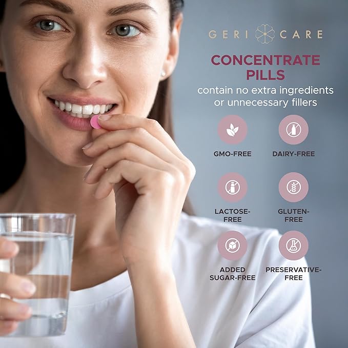 GeriCare Cranberry Supplement, 100 Tablets 450 mg (3)