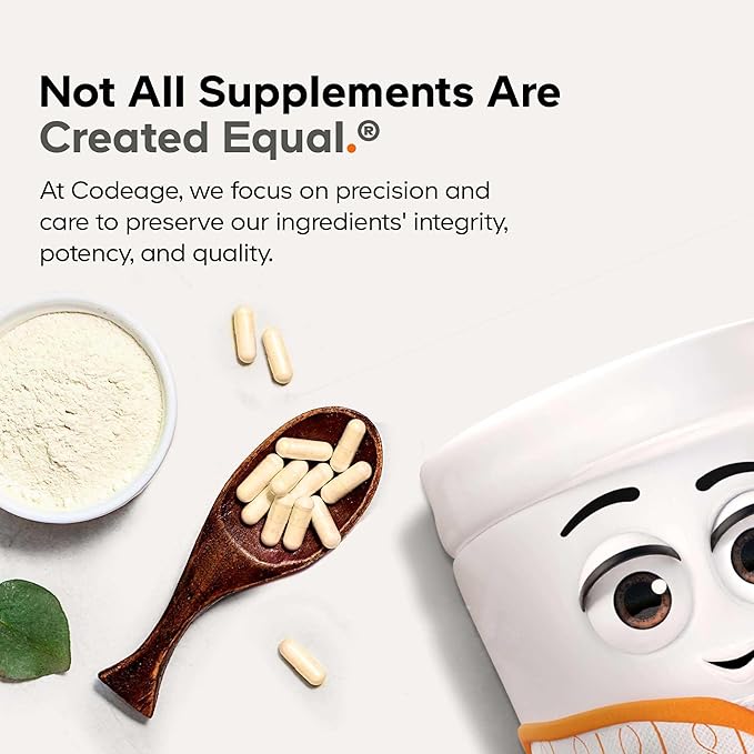 Codeage Bones Vitamins+ - Vitamin D3 & K2, Vitamin C, Calcium, Magnesium, Zinc, Hesperidin, L-Lysine, Manganese, Bamboo, Horsetail, Cissus, Boron, Trans-Resveratrol, Non-GMO Supplement - 90 Capsules