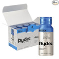 Ryde: Relax Shot | Raspberry Flavor | Lemon Balm, L-Theanine, Ginseng & Chamomile | 0 Calories, 0 Sugar | 2 FL OZ Shots | Helps You Relax* (8 Pack)