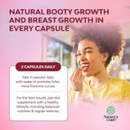 G-Curve Butt and Breast Growth Capsules - Horny Goat Weed, Muira Puama & Maca Root for Butt Growth Support - Advanced Herbal Formula - Supports Bigger Butt & Bigger Breast - Easy to Swallow - 30 Count