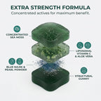 Balmbare Revive Gummies for Hair Loss - Sea Moss Gummies with Vitamin C, Vitamin E, Aloe Vera, Pearl Powder Supports Faster Hair Growth, Stronger Nails, Healthy Skin, Extra Strength - 60 Count