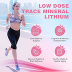 Lithium Orotate 5mg Gummies | Plant-Powered Bioavailable Chewable Lithium Supplement | Support for Daily Tension Balance & Healthy Aging | Non-GMO, Vegan, Gluten-Free | 60 Counts