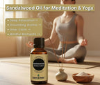 Earth N Pure Sandalwood Essential Oil (Chandan Oil) for Skin Pure and Natural 50 ml
