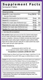 New Chapter Calcium Supplement - Bone Strength Plant-Based USDA Organic Calcium with Magnesium, Vitamin D3+K2, for Bone Health & Joint Mobility, Heart Support, 905 mg dose - 270 Slim Tablets
