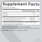 Sports Research® DHA Omega-3 Fish Oil 700 mg – Single Source Wild-Caught Fish – Supports Brain Health* – Burpless, Non-GMO, Gluten-Free, Sustainably Sourced – 90 Softgels
