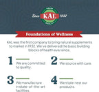 KAL Magnesium Glycinate Capsules, Fully Chelated Magnesium Bisglycinate, High Absorption Magnesium Supplement, Healthy Bones, Muscle, Relaxation and Stress Support, Non-GMO 160 count