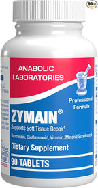 Cartilage Ligament and Tendon Supplement - Clinical Restorative Joint Support Formula with Bovine Cartilage Minerals and Proteolytic Enzymes for Enhanced Comfort Mobility Zymain 90 Support