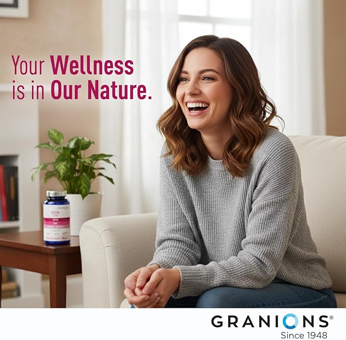 Granions Biotin 10,000 mcg Hair, Skin and Nails Pills - Extra Strength Biotin Complex with Zinc, Selenium, Millet, Bilberry, Aminos - Hair Growth Vitamins Supplement for Women & Men - 60 Tablets