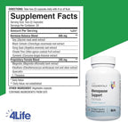4Life - BioGenistein Ultra - Menopause Support Formula - Soy Isoflavones, Black Cohosh & Chaste Tree with Quercetin & Turmeric - 60 Veggie Capsules