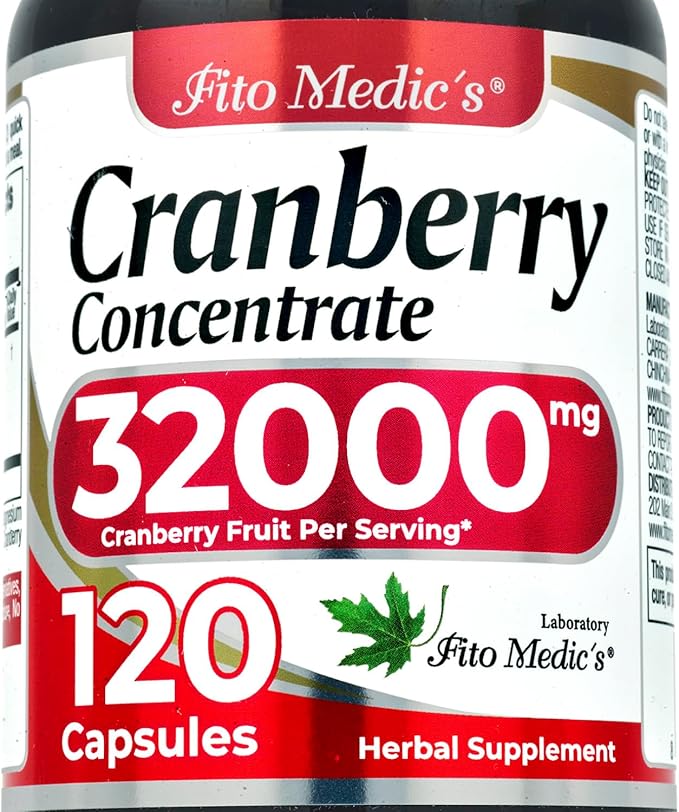 FITO MEDIC'S Lab | Cranberry Pills | Cranberry Supplement |120 softgels | Concentrate Extract