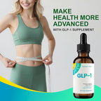 Huritan's Vride GLP-1 Drops for Women & Men - Premium GLP-1 Supplement with Berberine, Cinnamon, Green Tea Extract & Bromelain for Daily Wellness & GLP1 for Weight Loss Support - 2 Pack