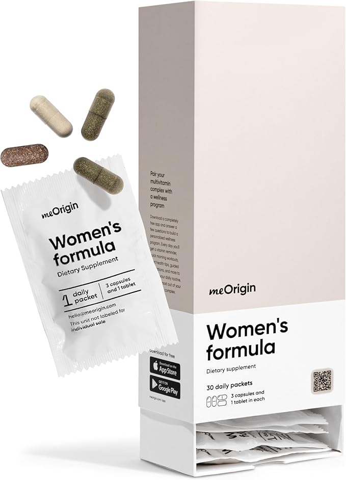 Multivitamin for Women, All-in-One Supplement Complex with Vitamin B12, A, C, Biotin, D, E, Folate, Magnesium — 77 Nutrients for Overall Women's Health, Hair & Skin, Energy, 30 Day Supply