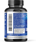 Stress Support Supplement - Extra Strength Ashwagandha, GABA, Magnesium, L-Theanine for Relief - Supports Mood & Focus - Naturally Calm, Unwind & Relax - Eases Tension & Nervousness - 60 Capsules