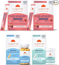 Uqora Flush Advanced+ Regimen with Flush Advanced+ (2 Pack) - Cranberry to Reduce Risk of Recurrent UTI** - Defend & Promote - D-Mannose, Vitamin C, Green Tea Extract & Probiotics - 3-Part Bundle