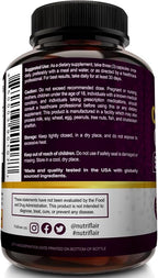 NutriFlair Multi Collagen Peptides 2250mg, 90 Capsules - Type I, II, III, V, X - Collagen Supplements Complex Powder Pills for Women and Men - Hydrolyzed Protein, Healthy Hair, Skin, Nails - Non-GMO
