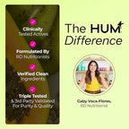 HUM Flatter Me Digestive Enzymes for Women & Men, Digestive Health Bloating Supplement with Ginger & Peppermint Leaf, Fast Acting Anti Bloat Pills Multi Enzyme for Debloating, Vegan, 60 Capsules